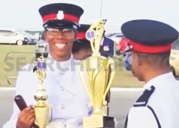 Vincentian police is stand-out graduate at Regional Training Centre in Barbados