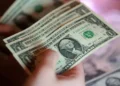 The dollar is on track to record its best monthly performance in nearly a year