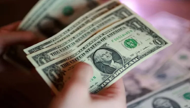 The dollar is on track to record its best monthly performance in nearly a year