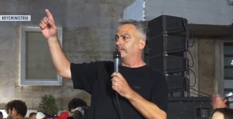 Activist Andi Tepelena: Tomorrow with eggs and flour in front of the Parliament, we will cook the new democracy! We want free vote and a New Republic!