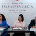 Keiko Fujimori meets with representatives of the World Bank in a round of talks before taking office