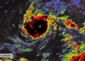 Hurricane Genevieve, Super Typhoon Dolphin spin in Pacific