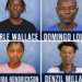 Four Individuals Charged in Separate Criminal Matters