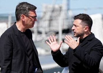 Zelensky is first foreign leader to visit Burnham, U.K.’s new prime minister