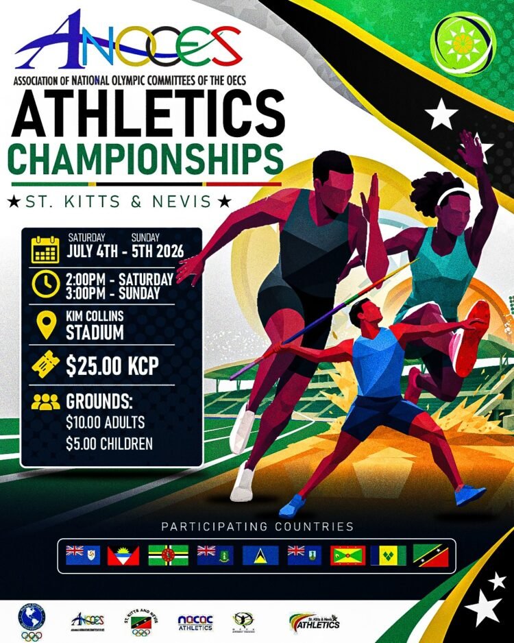 Antigua and Barbuda Names 16 for 2026 ANOCES Track & Field Championships