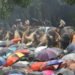 Thousands brave torrential rain to witness iconic Aanayoottu ritual at temple in Kerala’s Thrissur