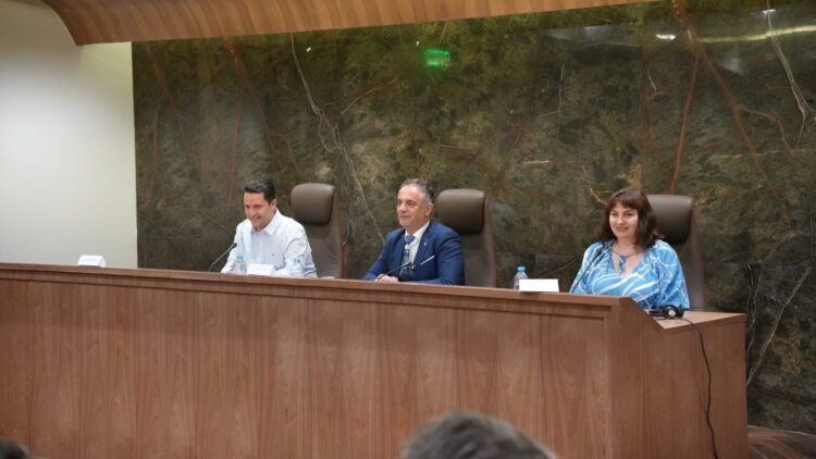 Aliu at a panel discussion in Gostivar: I will be the first to register as an organ donor
