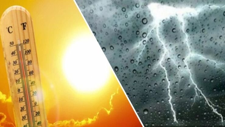 An intense heat wave, thunderstorms, and strong winds… the weather forecast alerts residents of several states