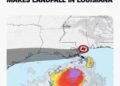Tropical Storm Bertha makes landfall in Louisiana