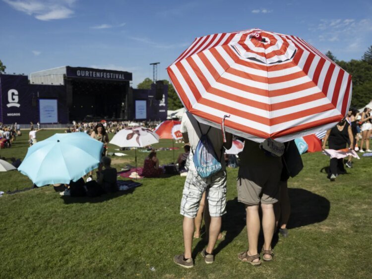 Bern’s Gurten Festival gears up to tackle the heat