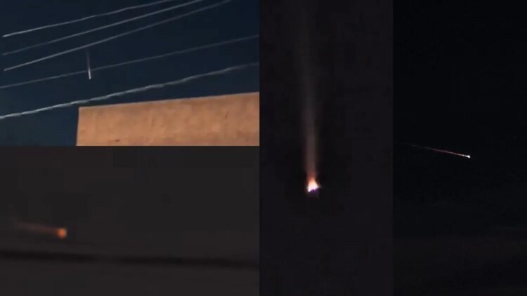 Space debris illuminated the sky of Uruguay: videos of the phenomenon from different departments of the country