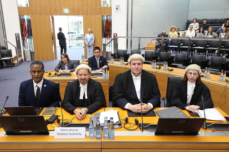 Professor Philippe Sands KC, Remi Reichhold and Lucy Jones represent the International Seabed Authority at provisional measures hearing