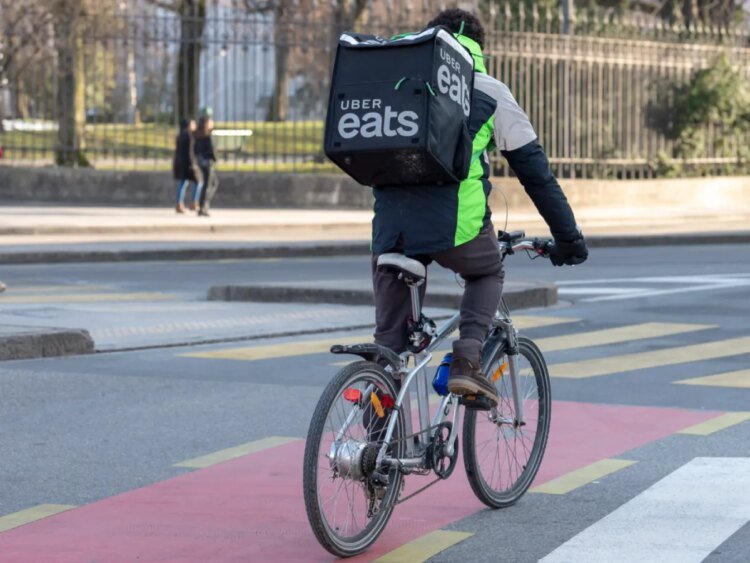Uber Eats Switzerland ruled postal services provider