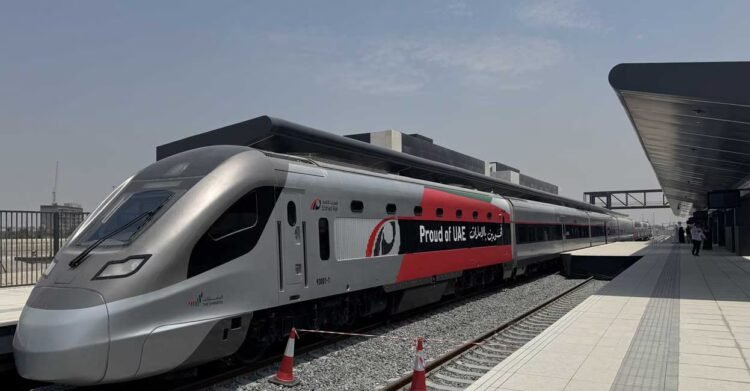 Etihad jumps into the history of the UAE Control in the hands of 5 Malayalees – Etihad Rail | UAE Etihad Train Services Started | – Etihad Rail| Fujairah | Abu Dhabi | Malayalees First trip Passenger train UAE Rail | Historical journey Travel history| Railway| Etihad Rail | Fujairah | Abu Dhabi | Malayalis| first journey| passenger train| UAE rail| historical journey travel history | railway| Malayalam World News| International News In Malayalam| Gulf US Europe News| Malayala Manorama Online News| Malayalam Manorama | Malayalam news Manorama News