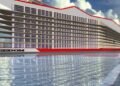 A brand new city with a height of 100 meters is being built