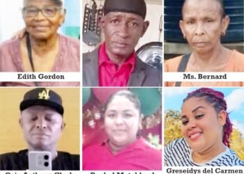 Faces of loved ones who have yet to be accounted for following the MV Barima tragedy (Photos courtesy of Big Smith Newswatch)