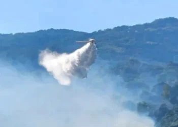 Annaba: Air support with three aircraft to extinguish a fire in Bouqentas