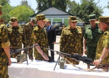 The CSTO Secretary General visited the Tajik-Afghan border and got acquainted with the progress of its strengthening