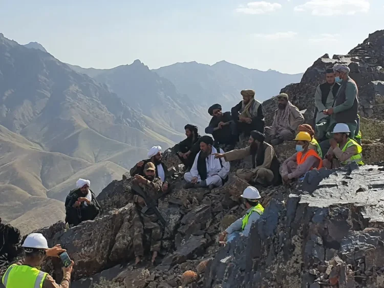 Excavation of three precious stone mines has started in Ghor