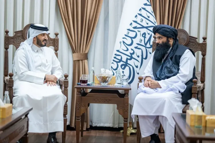 The Minister of Interior has discussed various topics with the Ambassador of Qatar in Kabul