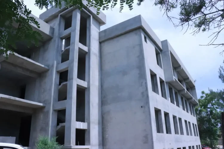The construction of Wazir Mohammad Akbar Khan Specialized and Mediation Hospital has been started again