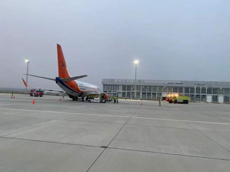 International flights to Khost International Airport have resumed