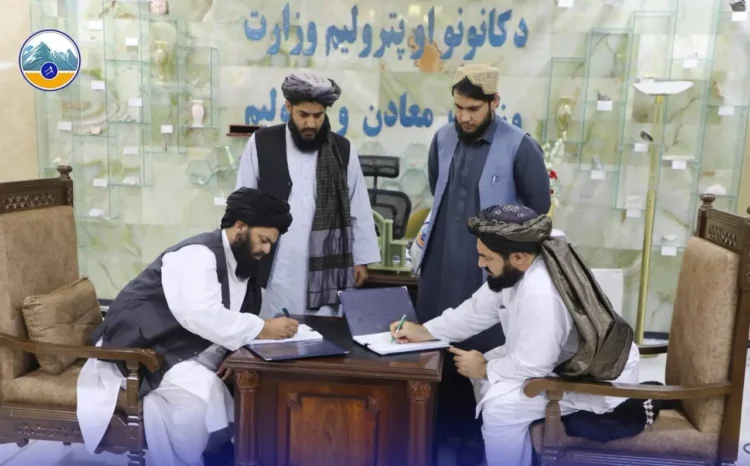 Takhar gold mining contract worth about 90 million dollars was signed