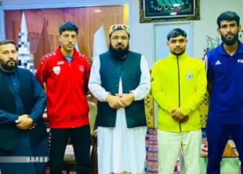 The country’s athletic team went to China