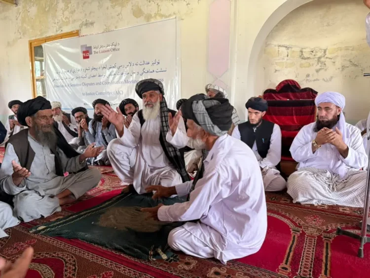 After 140 years of enmity between two families in Khost, reconciliation took place