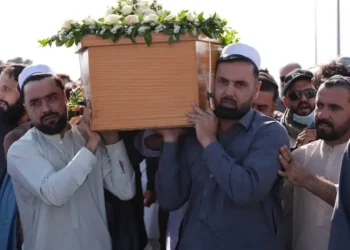 Shapur Zadran was buried in Kabul