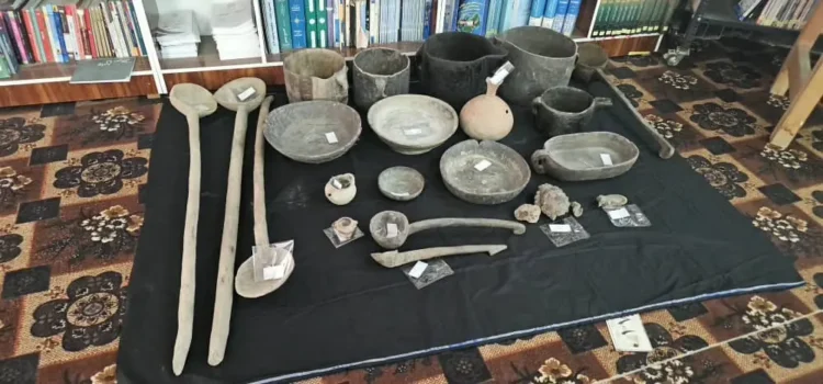 24 pieces of artefacts were handed over to Laghman Museum