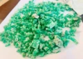More than 3,000 carats of Panjshir emeralds were sold