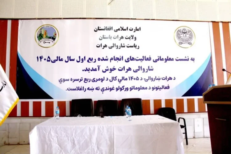 Herat Municipality: 27 development projects have been started in the first quarter of this year