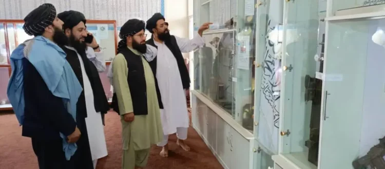Minister of Public Affairs of the Ministry of Information and Culture visited the Mujahid General Museum of Maidan Wardago