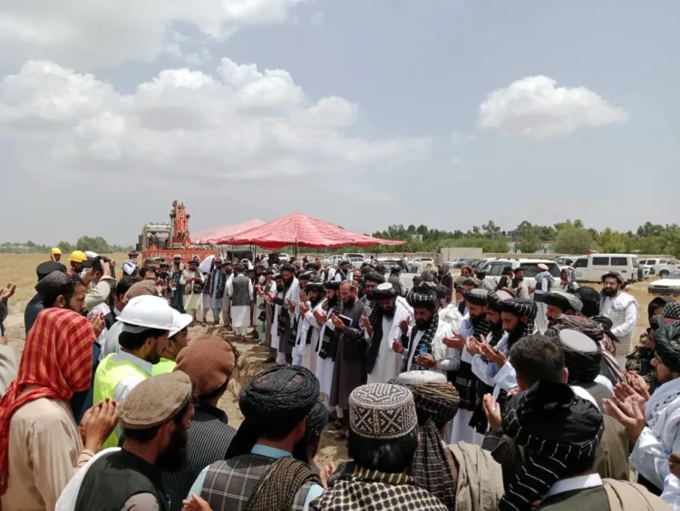 Construction of a 50-bed hospital has started in Khost at the cost of 50 million Afghanis