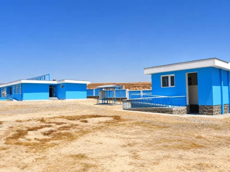 A school building was built in Rozgan at the cost of nearly 9 million Afghanis