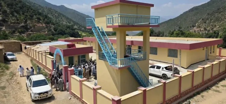 A health center was built in Kunar at a cost of more than 18 million Afghanis