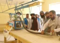 Two carpet production and processing centers were opened in Jawzjan at the cost of 25 million Afghanis