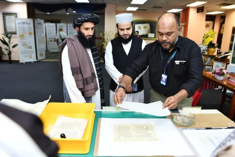 The Director of Public Libraries of Afghanistan visited the National Library of Malaysia