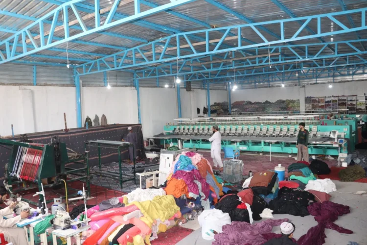 Khamak sewing factories were built in Zabul at the cost of 150,000 dollars