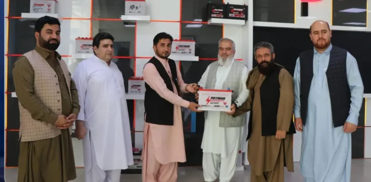 The delegation of the Afghanistan Chamber of Industries and Mines visited a battery manufacturing factory