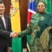 Minister of Foreign Affairs and African Affairs received by President of Namibia