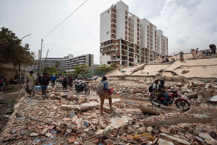 Before the buildings, the institutions collapsed in Venezuela