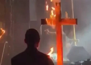 Burning Cross at Concert Funded by County Governed by the Civic Coalition-Polish People’s Party Coalition. “Part of the Performance”