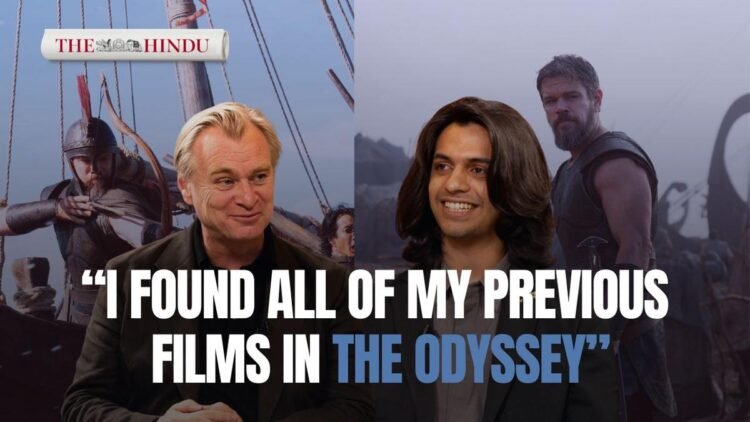 Watch: Christopher Nolan interview | On defying the gods with ‘The Odyssey’ and protecting movie magic