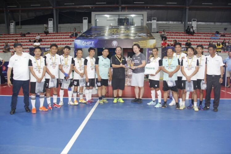 Third MPT futsal tournament  held at MFF Futsal Indoor Stadium