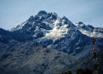 Heavy snowfall reported in the Sierra Nevada National Park in Mérida