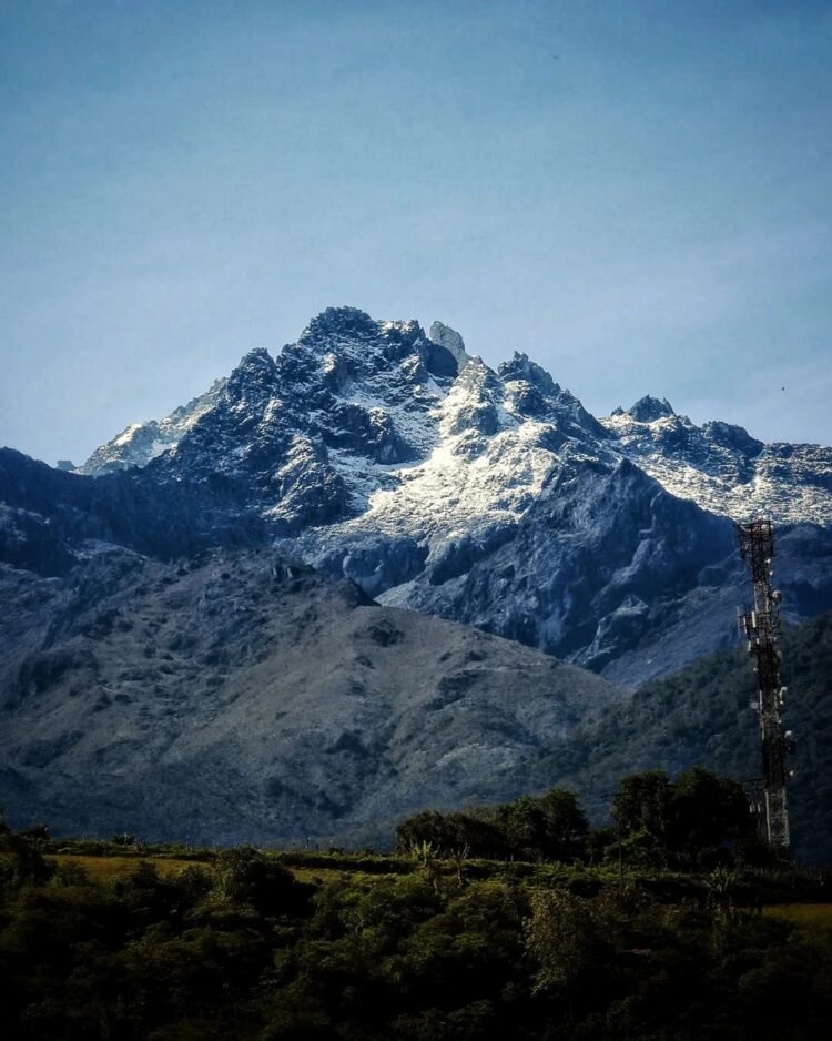 Heavy snowfall reported in the Sierra Nevada National Park in Mérida