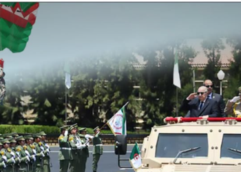 Graduation ceremony for the class of 2026.. President Tebboune conferred military ranks and honored the outstanding ones