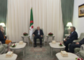President Tebboune receives the Norwegian Ambassador on a farewell visit after completing her duties in Algeria